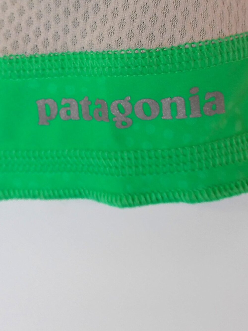 Patagonia Strider Tennis Golf Skirt Skort Size Large Green & White - Picture 4 of 6